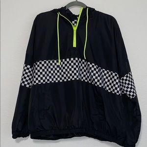 Checkerboard Quarter ZIP